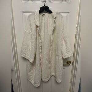 Madewell Button up cover up